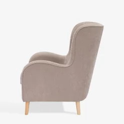 Fotele Wypoczynkowe| Fotel wypoczynkowy jasnoszary LINCOLN