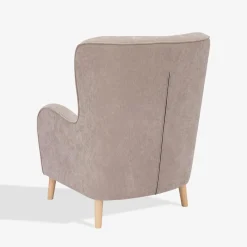 Fotele Wypoczynkowe| Fotel wypoczynkowy jasnoszary LINCOLN