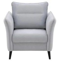 Fotel wypoczynkowy jasnoszary COSIMO