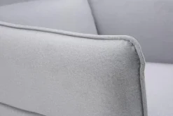 Fotel wypoczynkowy jasnoszary COSIMO