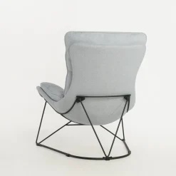 Fotele Wypoczynkowe| Fotel wypoczynkowy jasnoszary DYNASTI