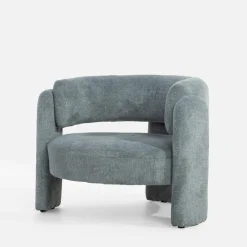 inny Fotel wypoczynkowy MAFELE szaroniebieski