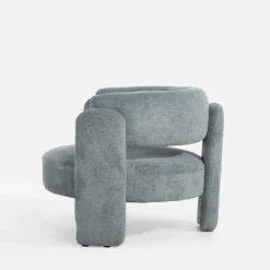 inny Fotel wypoczynkowy MAFELE szaroniebieski