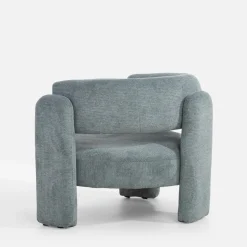 inny Fotel wypoczynkowy MAFELE szaroniebieski