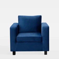 inny Fotel wypoczynkowy MINI MAX I granatowy