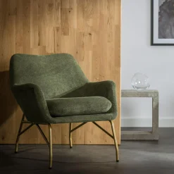 Fotele Wypoczynkowe| Fotel wypoczynkowy oliwkowy MAILA