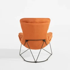 Fotele Wypoczynkowe|inny Fotel wypoczynkowy pomarańczowy DYNASTI