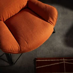 Fotele Wypoczynkowe|inny Fotel wypoczynkowy pomarańczowy DYNASTI