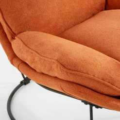 Fotele Wypoczynkowe|inny Fotel wypoczynkowy pomarańczowy DYNASTI