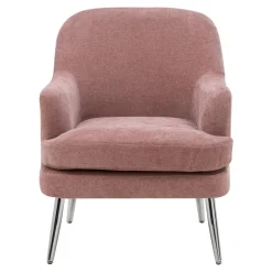 Fotel wypoczynkowy różowy MIARO