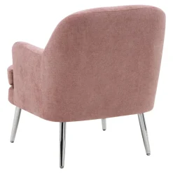 Fotel wypoczynkowy różowy MIARO