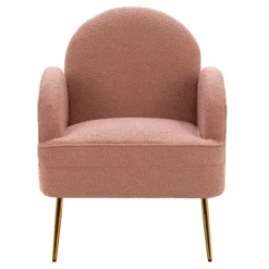 Fotele Wypoczynkowe| Fotel wypoczynkowy różowy MIDNI