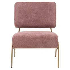 Krzesła|Fotele Wypoczynkowe| Fotel wypoczynkowy różowy MANCIA