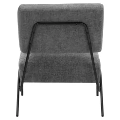 Fotel wypoczynkowy szary MANCIA