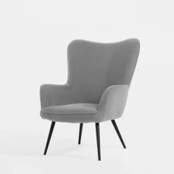 Fotele Wypoczynkowe| Fotel wypoczynkowy szary JAZAN