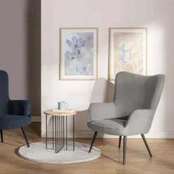 Fotele Wypoczynkowe| Fotel wypoczynkowy szary JAZAN