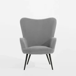 Fotele Wypoczynkowe| Fotel wypoczynkowy szary JAZAN