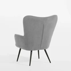 Fotele Wypoczynkowe| Fotel wypoczynkowy szary JAZAN