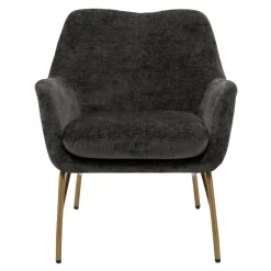 Fotel wypoczynkowy szary MAILA