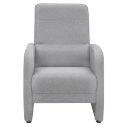 Fotel wypoczynkowy szary IMOLA