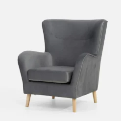 inny Fotel wypoczynkowy szary CARY