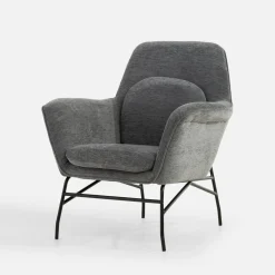 inny Fotel wypoczynkowy szary MARENNO