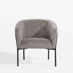 inny Fotel wypoczynkowy szary LEQREN