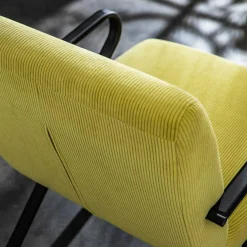 Fotele Wypoczynkowe| Fotel wypoczynkowy żółty CAPENBAR