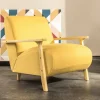 Fotele Wypoczynkowe| Fotel wypoczynkowy żółty SURSA