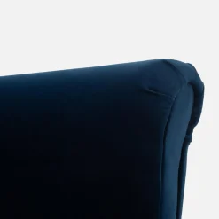 inny Fotel wypoczynkowy uszak granatowy LUCEK