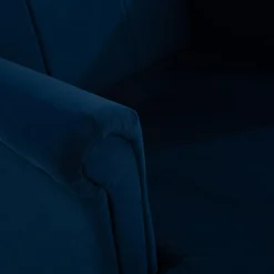 inny Fotel wypoczynkowy uszak granatowy LUCEK