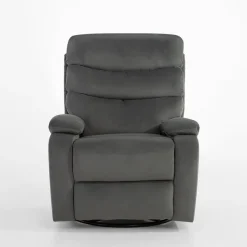 Fotele Wypoczynkowe| Fotel wypoczynkowy z funkcją relaks szary GLIXI