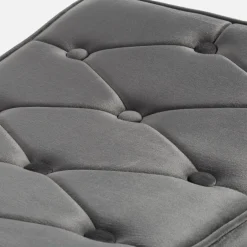 Fotele Wypoczynkowe|inny Fotel wypoczynkowy z podnóżkiem ciemnoszary JEXI