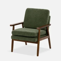 Fotele Wypoczynkowe| Fotel wypoczynkowy zielony CROXTA