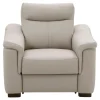 Trend Line Fotel z funkcją relaks beżowy BARCELONA