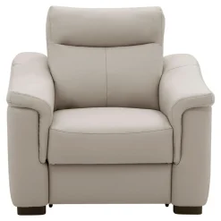 Trend Line Fotel z funkcją relaks beżowy BARCELONA