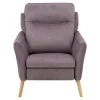 Fotele Wypoczynkowe|Trend Line Fotel z funkcją relaks fioletowy NORD