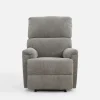 Fotele Wypoczynkowe|inny Fotel z funkcją relaks jasnoszary ZINII
