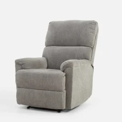 Fotele Wypoczynkowe|inny Fotel z funkcją relaks jasnoszary ZINII