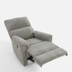 Fotele Wypoczynkowe|inny Fotel z funkcją relaks jasnoszary ZINII