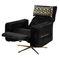 Fotele Wypoczynkowe|FN Design Fotel z funkcją relaks sztruksowy BODRUM