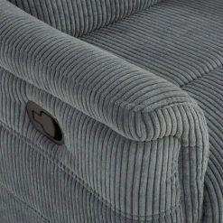 inny Fotel z funkcją relaks sztruksowy ZALI