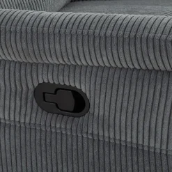 inny Fotel z funkcją relaks sztruksowy ZALI