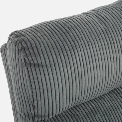 inny Fotel z funkcją relaks sztruksowy ZALI