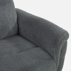 inny Fotel z funkcją relaks sztruksowy ZALI