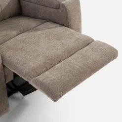 Fotel z funkcją relaksu beżowy ZAVIT