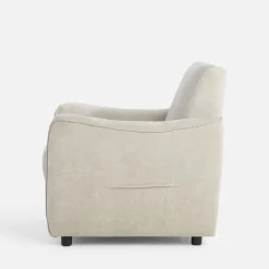 Fotele Wypoczynkowe|Impresti Fotel z pojemnikiem jasnoszary MONO II