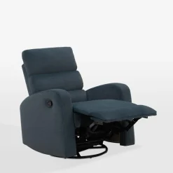 Fotel zielony z funkcją relaks SWELL