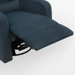 Fotel zielony z funkcją relaks SWELL