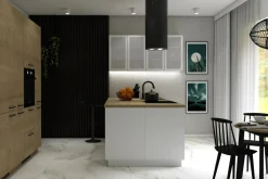 Fronty Gładkie|Qubik Front drzwi BARATO 60x76,5 dąb hamilton naturalny